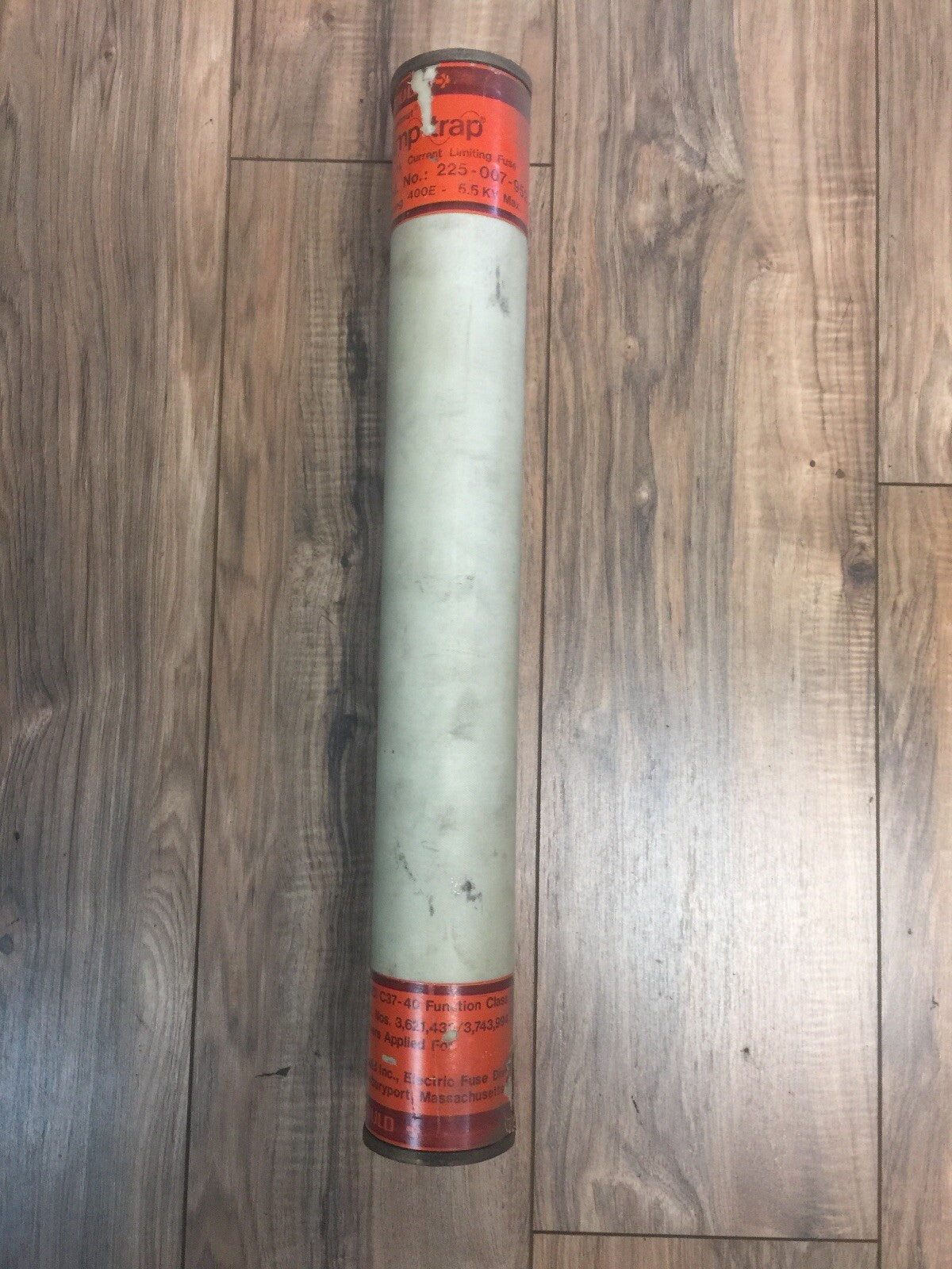 GOULD SHAWMUT AMP-TRAP 225-007-952 CL-14 CURRENT LIMITING FUSE 400E 5.5KV MAX