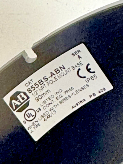 ALLEN-BRADLEY - 40348-277-01 - BEACON POWER MODULE & 855BS-ABN - 1/2" NPT POLE