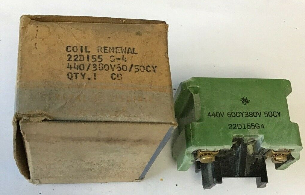 GENERAL ELECTRIC 22D155G-4 COIL RENEWAL 440/380V 60/50CY