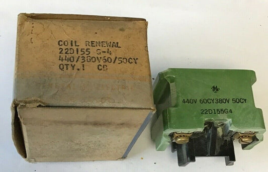 GENERAL ELECTRIC 22D155G-4 COIL RENEWAL 440/380V 60/50CY