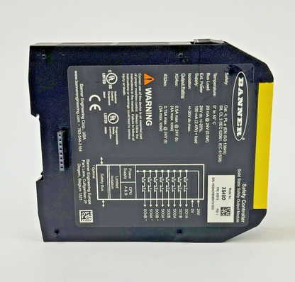 BANNER - XS4so - SAFETY CONTROLLER EXPANSION MODULE - 4 PAIR PNP SAFETY OUTPUTS