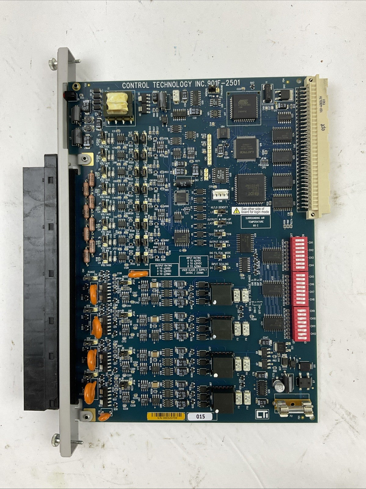 CTI CONTROL TECHNOLOGY 901F-2501 ANALOG 8 IN 4 OUT