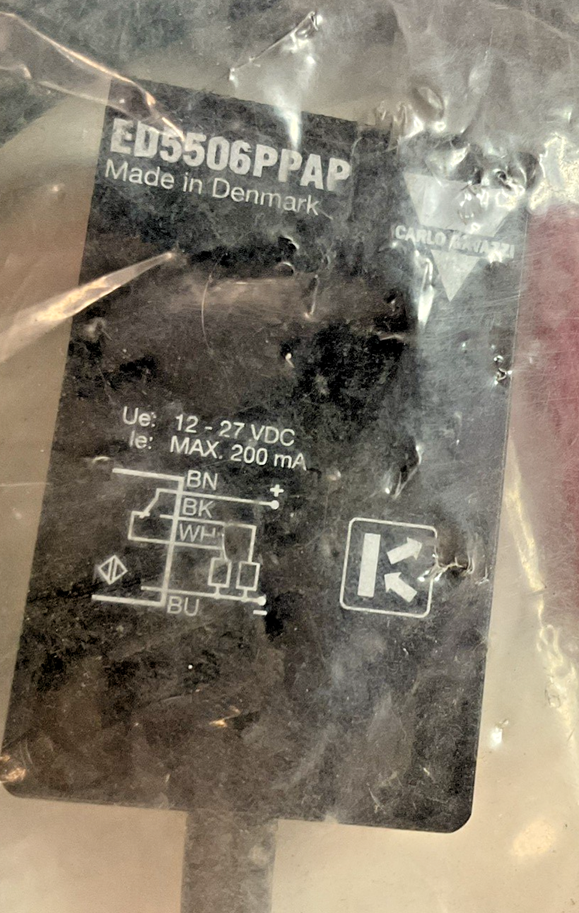 CARLO GAVAZZI ED5506PPAP PHOTOELECTRIC SWITCH 12-27VDC 200MA