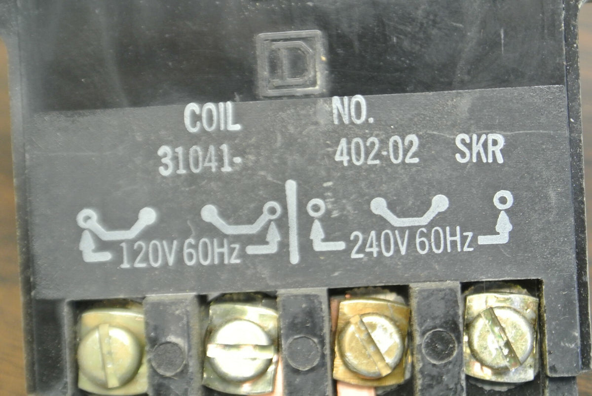 SQUARE D 31041-402-02 MAGNETIC COIL / SIZE 0 TYPE SB / SIZE 1 SC / NEW SURPLUS