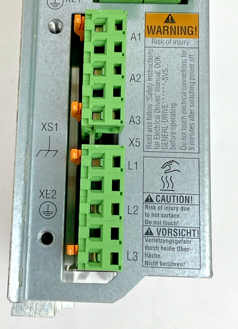 REXROTH DKCXX.3-016-7 INDRAMAT DRIVE 480V 400HZ