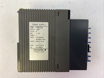 YOKOGAWA F3PU30-0N POWER SUPPLY OUTPUT 5VDC 6A INPUT 100-240VAC 100VA