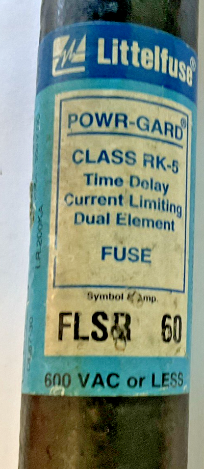 LITTELFUSE FLSR 60 POWR-GARD RK5 60A ***LOTOF2***