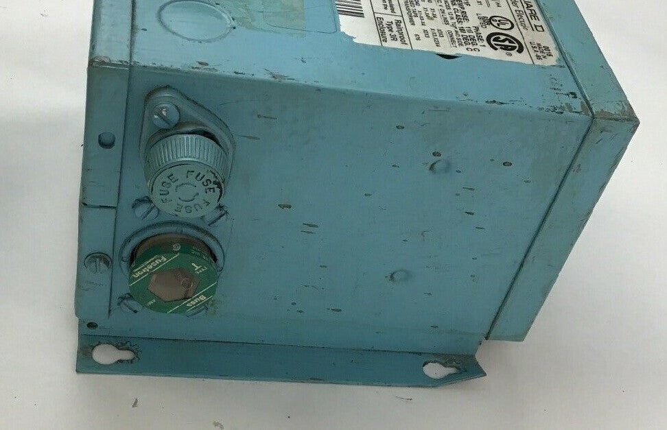 SQUARE D 750SV1F TRANSFORMER .750KVA 1PH 60HZ PRIM.240/480V SEC.120/240V