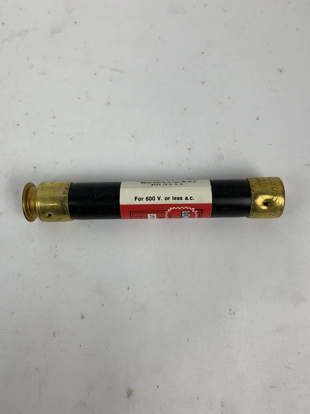 Bussmann Low-Peak Dual Element LPS-RK 1-1/8 1 1/8A 600V Fuse "Lot of 10"