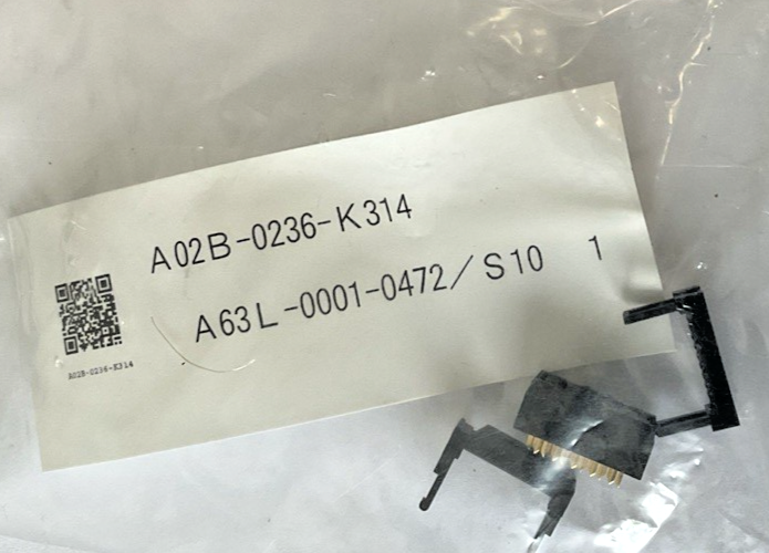 FANUC A02B-0236-K314 CONNECTOR A63L-0001-0472/S10***LOTOF4***