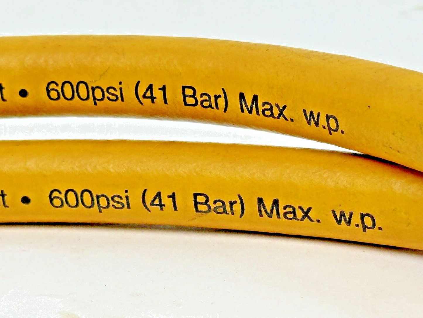 YELLOW JACKET - PLUS II 60" 1/4" CHARGING HOSE - YELLOW - 3000 PSI / 600 PSI