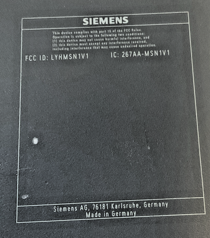 SIEMENS 734-1FX00-0AB0 SCALANCE MODULE W700 24VDC 0.25A