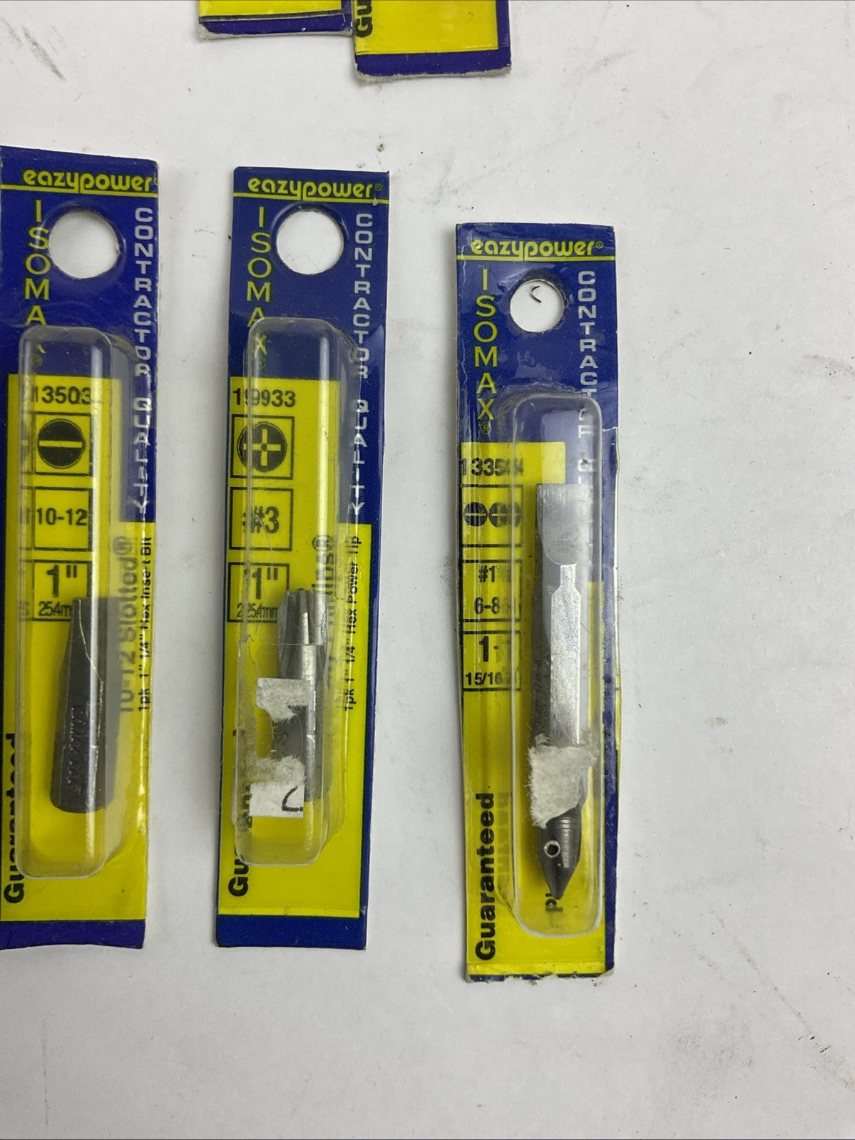 EAZYPOWER ISOMAX CONTRACTOR QUALITY PHILLIPS / SLOTTED BIT LOT
