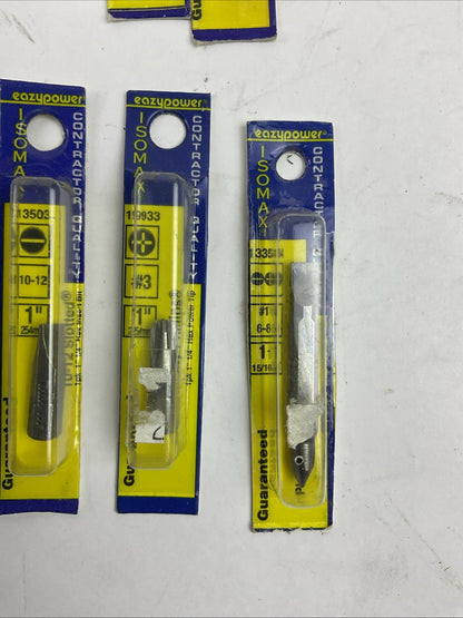 EAZYPOWER ISOMAX CONTRACTOR QUALITY PHILLIPS / SLOTTED BIT LOT