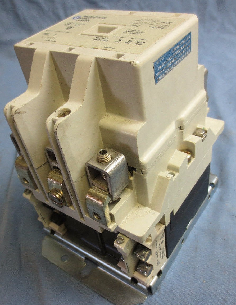 WESTINGHOUSE A201K3CA MOTOR CONTROL - SIZE 3 - MODEL J - 90A - 3-PH 5277C15G04