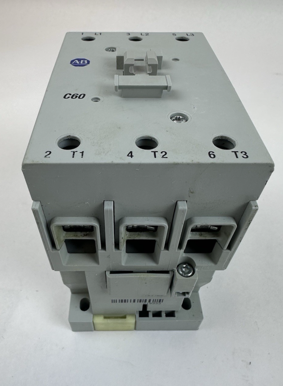 Allen Bradley 100-C60*00 Series B Contactor 60 Amp 110/120VAC 3P