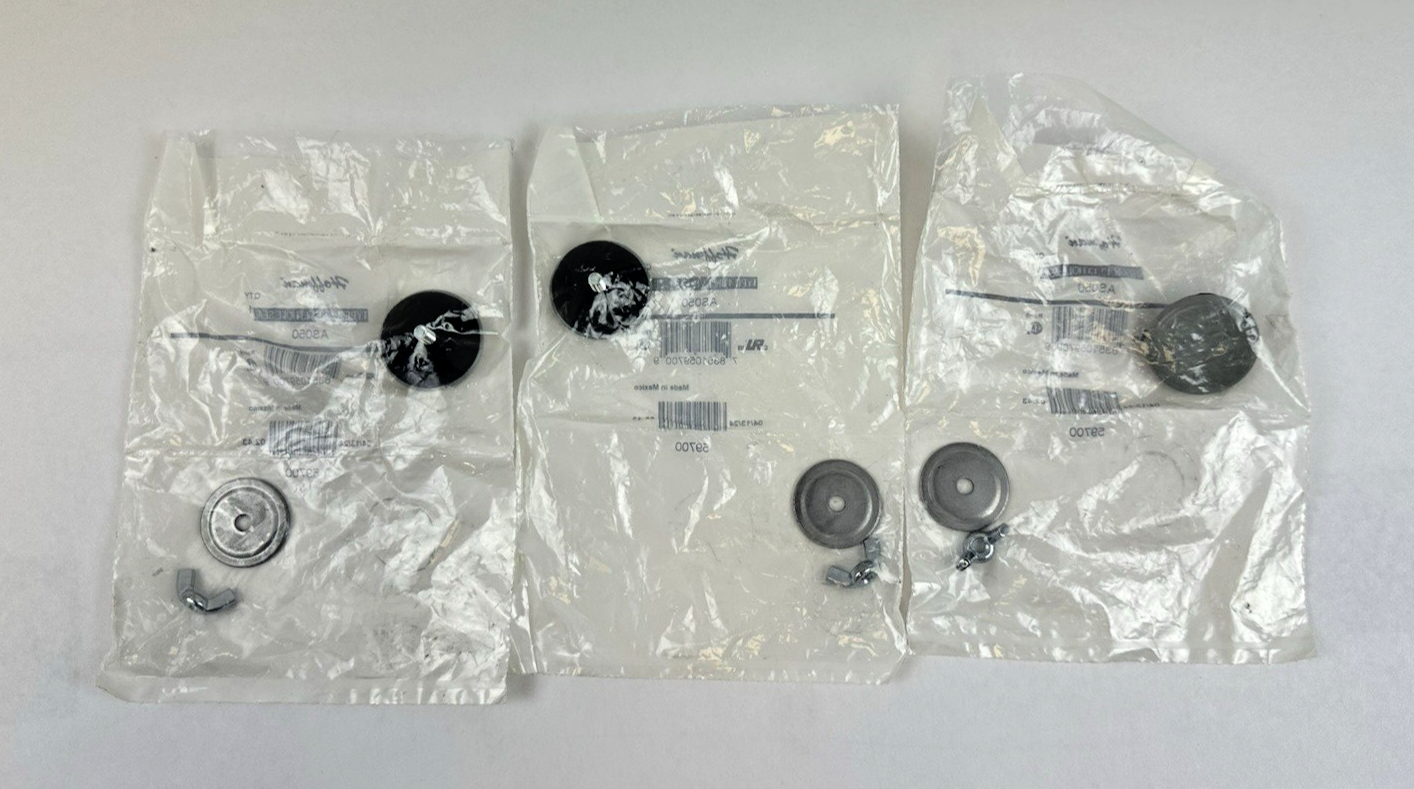 HOFFMAN TYPE 4 3R 12 13 AS050 HOLE SEAL 59700 LOT OF 3