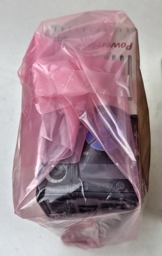 ALLEN-BRADLEY 25B-D2P3N104 AC DRIVE SER.A 528V FRN:5.001 0.75KW 1HP 2.3A