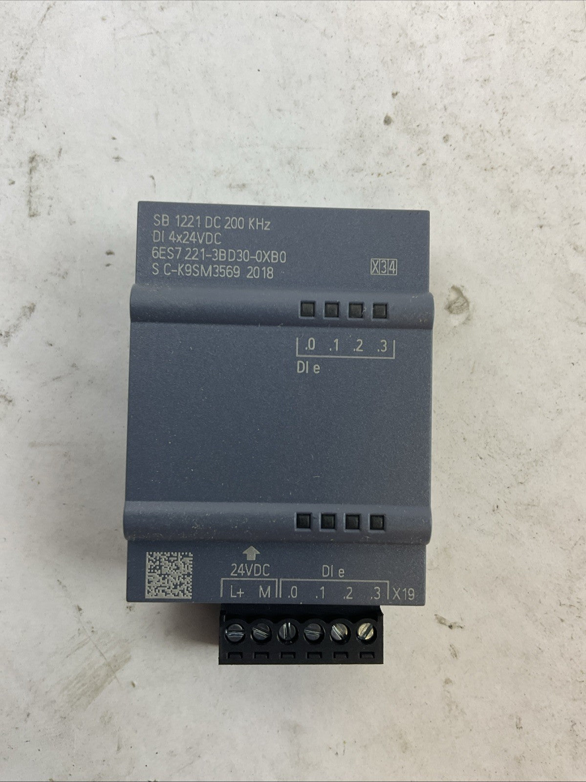 SIEMENS 1P 6ES7 221-3BD30-0XB0 SIMATIC S7-1200 DIGITAL INPUT MODULE