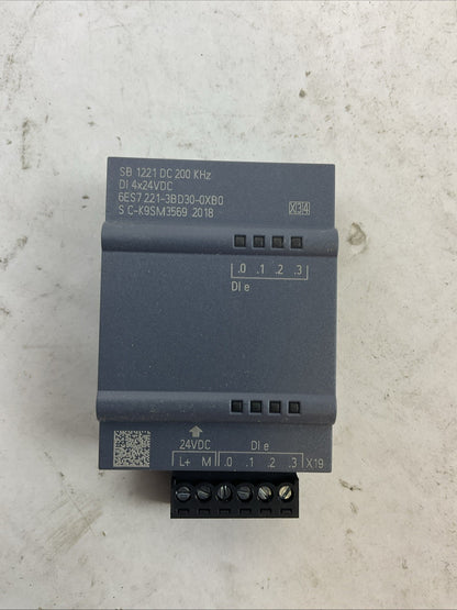 SIEMENS 1P 6ES7 221-3BD30-0XB0 SIMATIC S7-1200 DIGITAL INPUT MODULE
