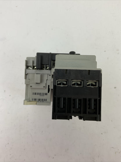 ALLEN BRADLEY REVERSING ECONOMY STARTER (140M-C2E-B16 + 100-C09E*10 COIL 24VDC)
