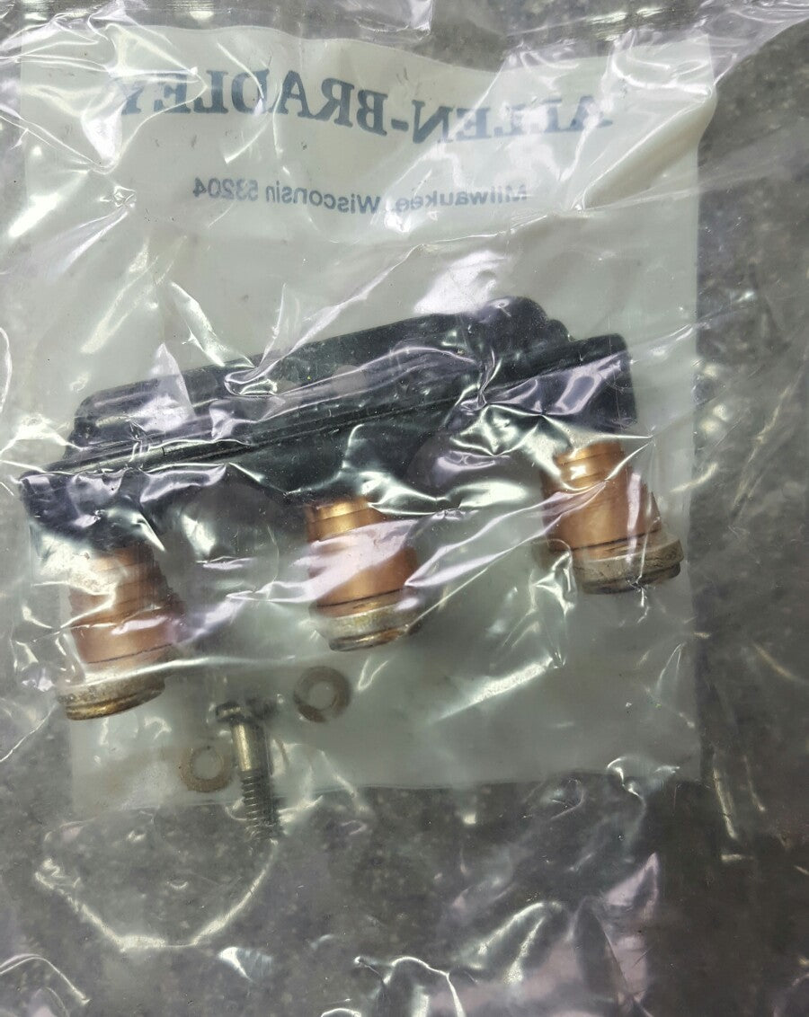 ALLEN BRADLEY X-35452 CROSS BAR ASSEMBLY 3 N.O. CONTACTS, 3P, (LOT OF 2) NEW