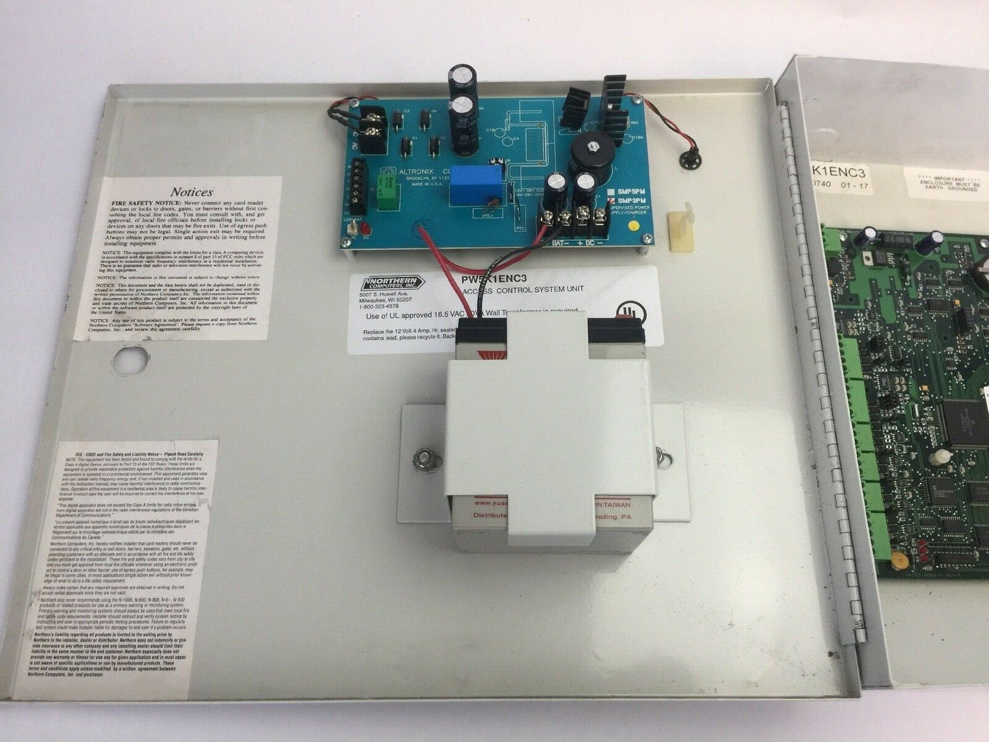 PW5K1ENC3 ACCESS CONTROL SYSTEM UNIT