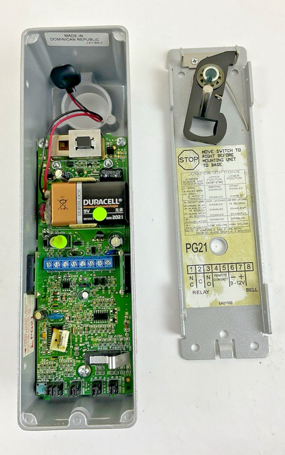 ALARM LOCK PG21MS 80901-2DR NARROW STILE DOOR ALARM SILVER