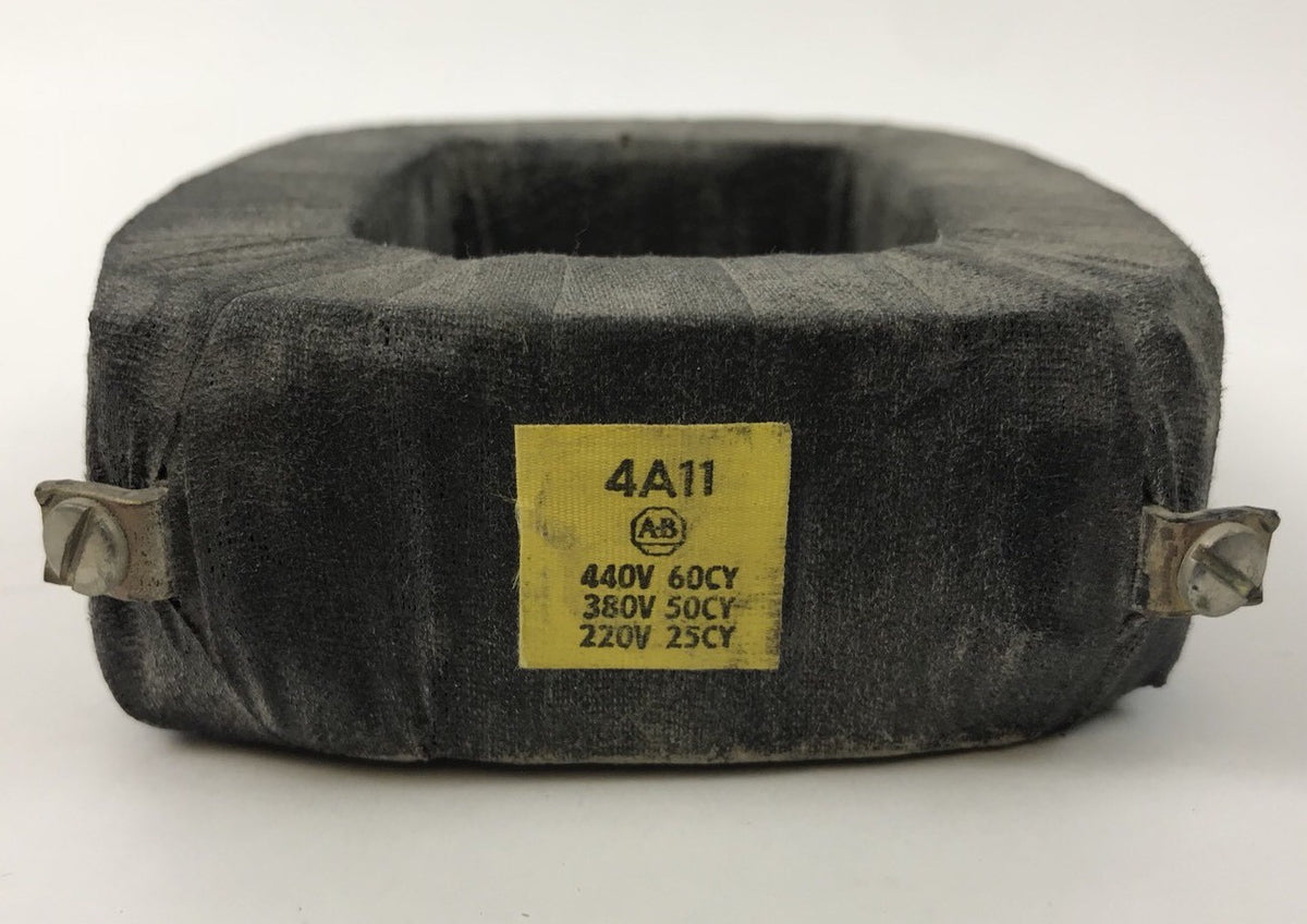 ALLEN BRADLEY 4A-11, 4A11, COIL, 480V@60HZ, 380V@50HZ, 220V@25HZ, USED