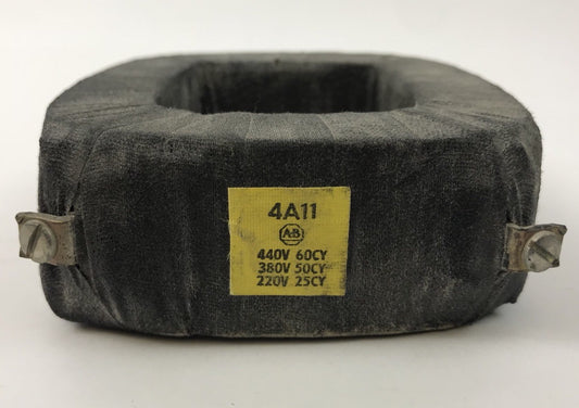 ALLEN BRADLEY 4A-11, 4A11, COIL, 480V@60HZ, 380V@50HZ, 220V@25HZ, USED