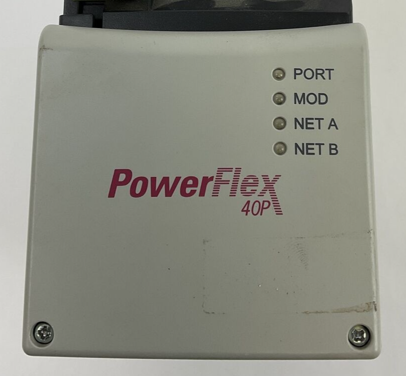 ALLEN BRADLEY 22D-D2P3N104 POWERFLEX 40P 3PHASE 3.2A FRN:2.01  SER.A 1HP