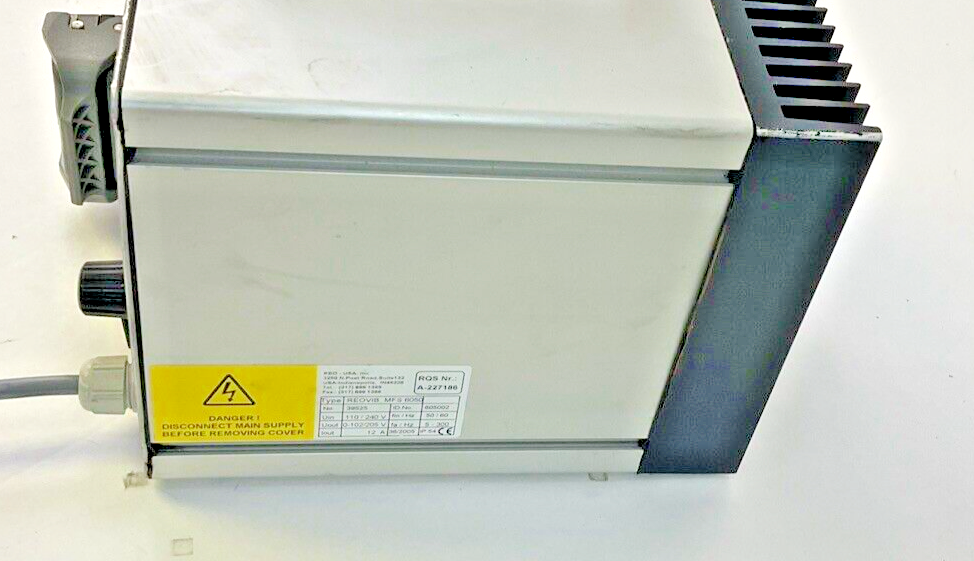 REO PRO-TOOL MFS 6050 FREQUENCY FEEDER CONTROL REOVIB 240V 50/60HZ 12A