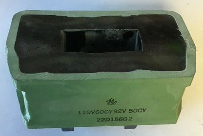 GENERAL ELECTRIC 22D156G2 COIL 110V 60CY 92V 50CY