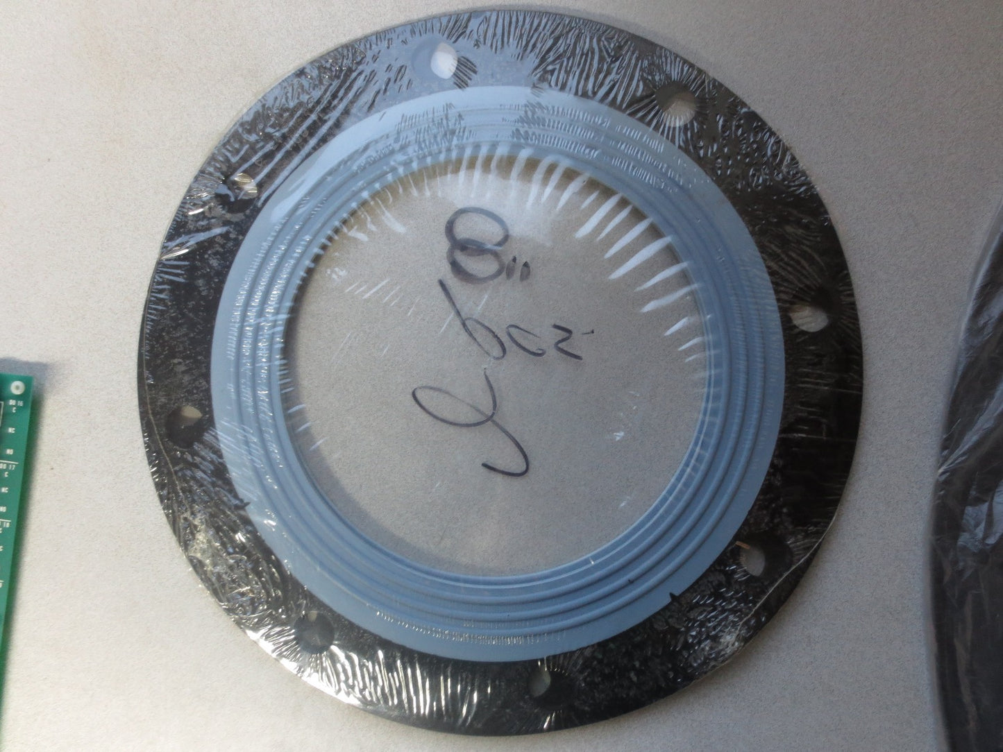CTG 8" EPDM / TEFLON GASKET 13-1/2" OD x 8" ID x 1/8" 8 HOLES, 3/4" ET ENERGIZER