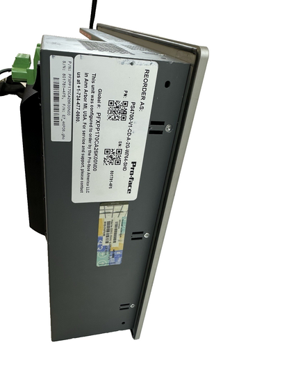 PROFACE PFXPP170CA26K00N00 OPERATOR TOUCH PANEL PS4700-V1-CD-A-2G-W764-SHD