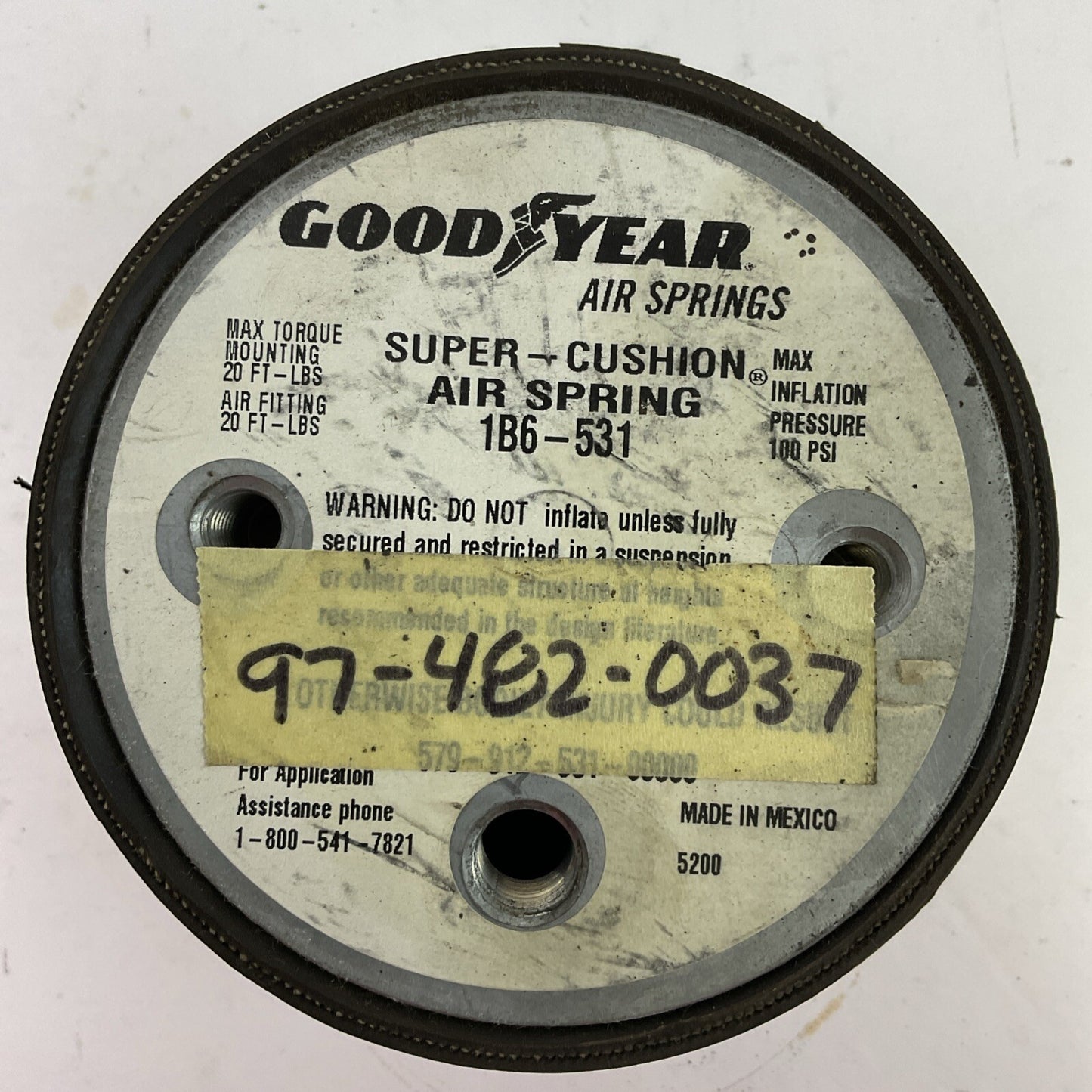 GOODYEAR 1B6-531 SUPER-CUSHION AIR SPRING