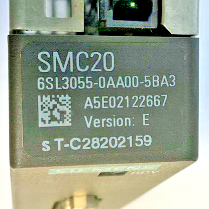 SIEMENS 6SL3055-0AA00-5BA3 SENSOR MODULE SMC20 VER.E 24VDC