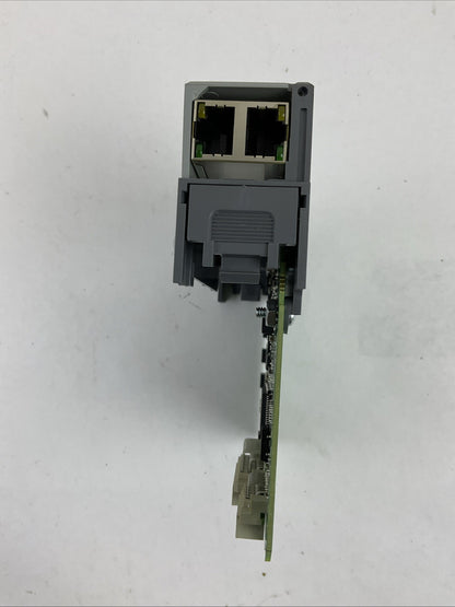 ALLEN BRADLEY 1747-AENTR SER A FRN 2.002 DIR/VER 10000211144/05 ETHERNET/IP