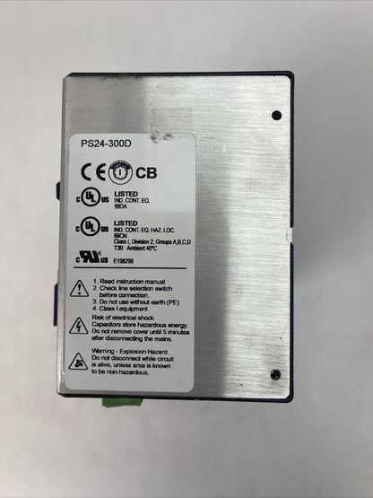 RHINO PS24-300D (300W) POWER SUPPLY OUTPUT 24VDC 12A INPUT 115/230VAC 5.4/3.3A