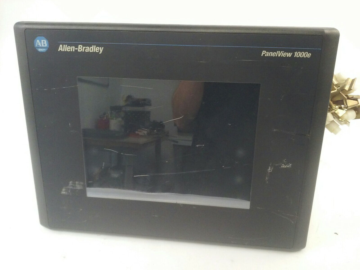 ALLEN BRADLEY 2711E-T10C6 SER. D REV. A  PANELVIEW 1000E TERMINAL FRN 5.14