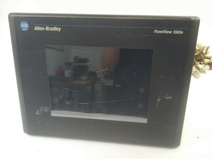 ALLEN BRADLEY 2711E-T10C6 SER. D REV. A  PANELVIEW 1000E TERMINAL FRN 5.14