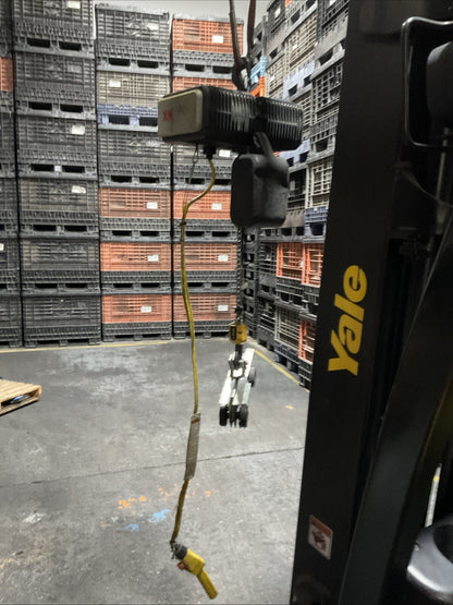 KONECRANES XN10100012T16S1C 1 TON HOIST 16FPM 1.4HP 2.1A 460V 3PH 60HZ NEMA 3R