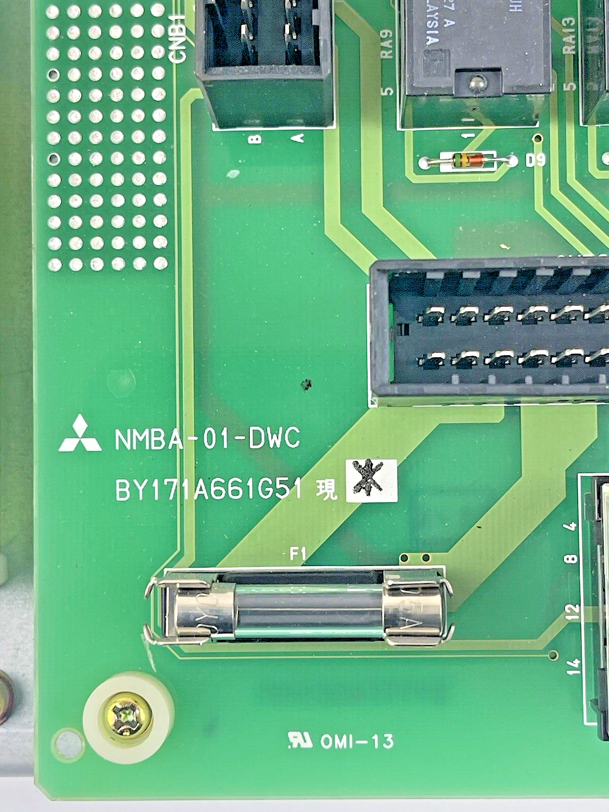 MITSUBISHI - NMBA-01-DWC & RX312 & COSEL LCA10S-24 XMB - CIRCUIT BOARD