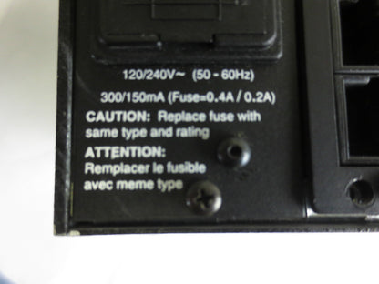 PATTON 1000RPSM / 1000R16P RACK POWER SUPPLY MODULE w/ 2085RC's