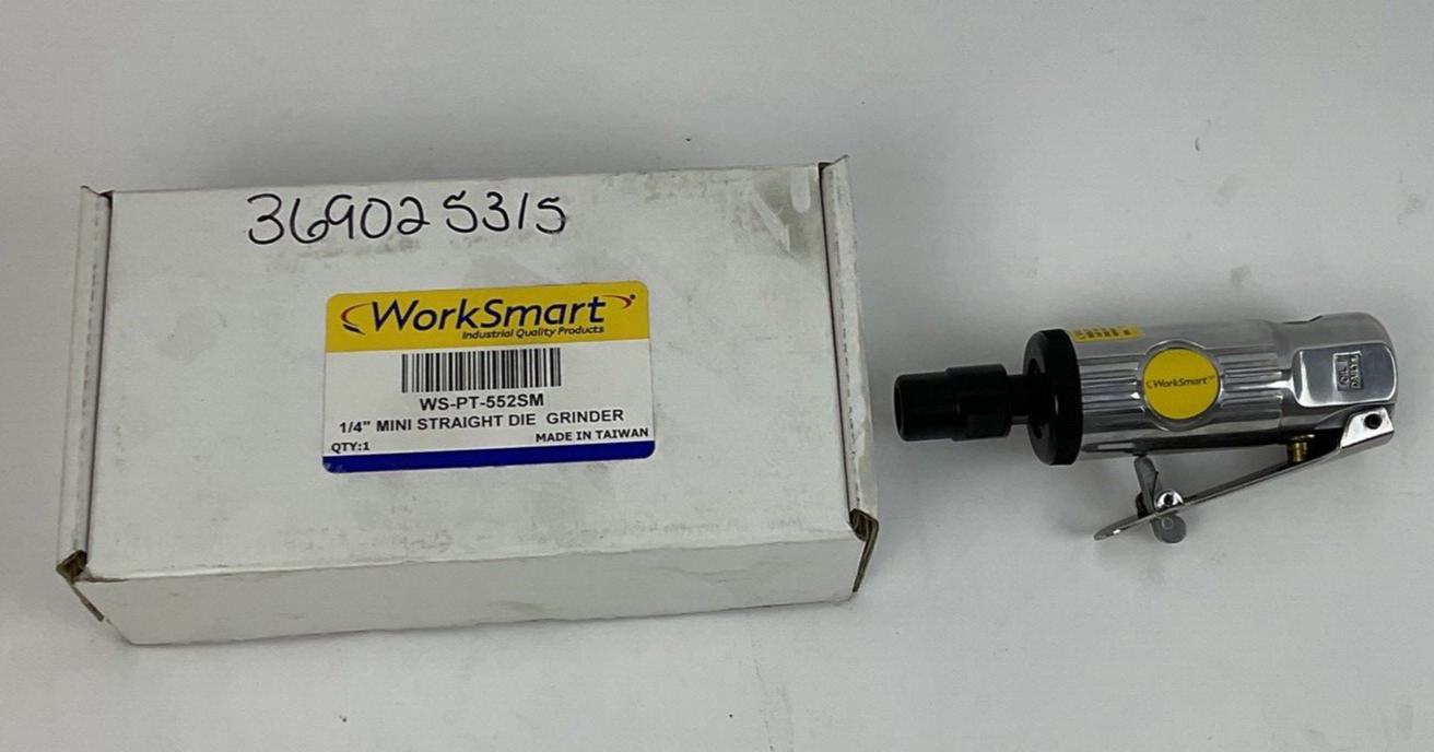 WORKSMART WS-PT-552SM 1/4" MINI STRAIGHT DIE GRINDER