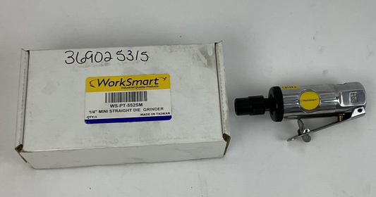 WORKSMART WS-PT-552SM 1/4" MINI STRAIGHT DIE GRINDER