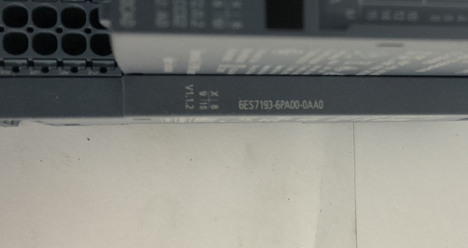 SIEMENS 6ES7 155-6AU01-0CN0 ET200SP SIMATIC S7 WITH MODULES AND BASES
