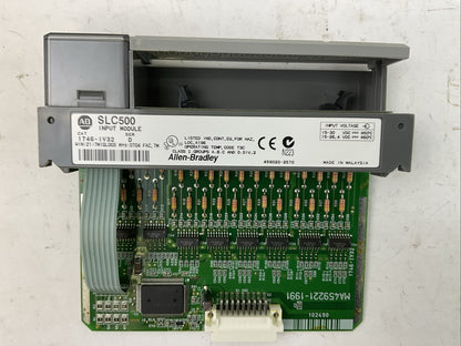 ALLEN BRADLEY 1746-IV32 SER D SLC500 INPUT MODULE 15-30VDC