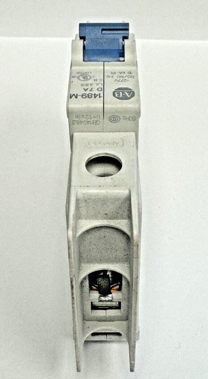 ALLEN-BRADLEY - 1489-M1D070 SER. D - MINIATURE CIRCUIT BREAKER - 1 P, 7A, 277 V