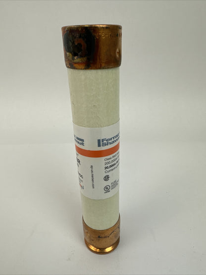 FERRAZ SHAWMUT TRS60R TRI-ONIC TIME DELAY DUAL ELEMENT FUSE 60AMP 600VAC 300VDC